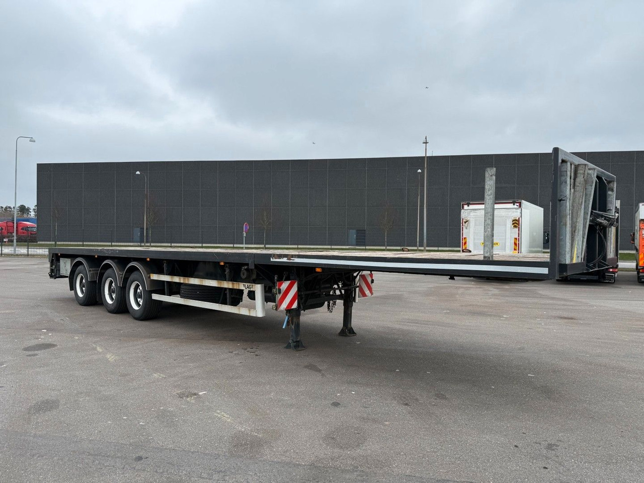 Lag 3 axle 7 m. Extendable / Last Axle Steering - Open bak met boorden oplegger: afbeelding 2 Lag 3 axle 7 m. Extendable / Last Axle Steering - Open bak met boorden oplegger: afbeelding 2