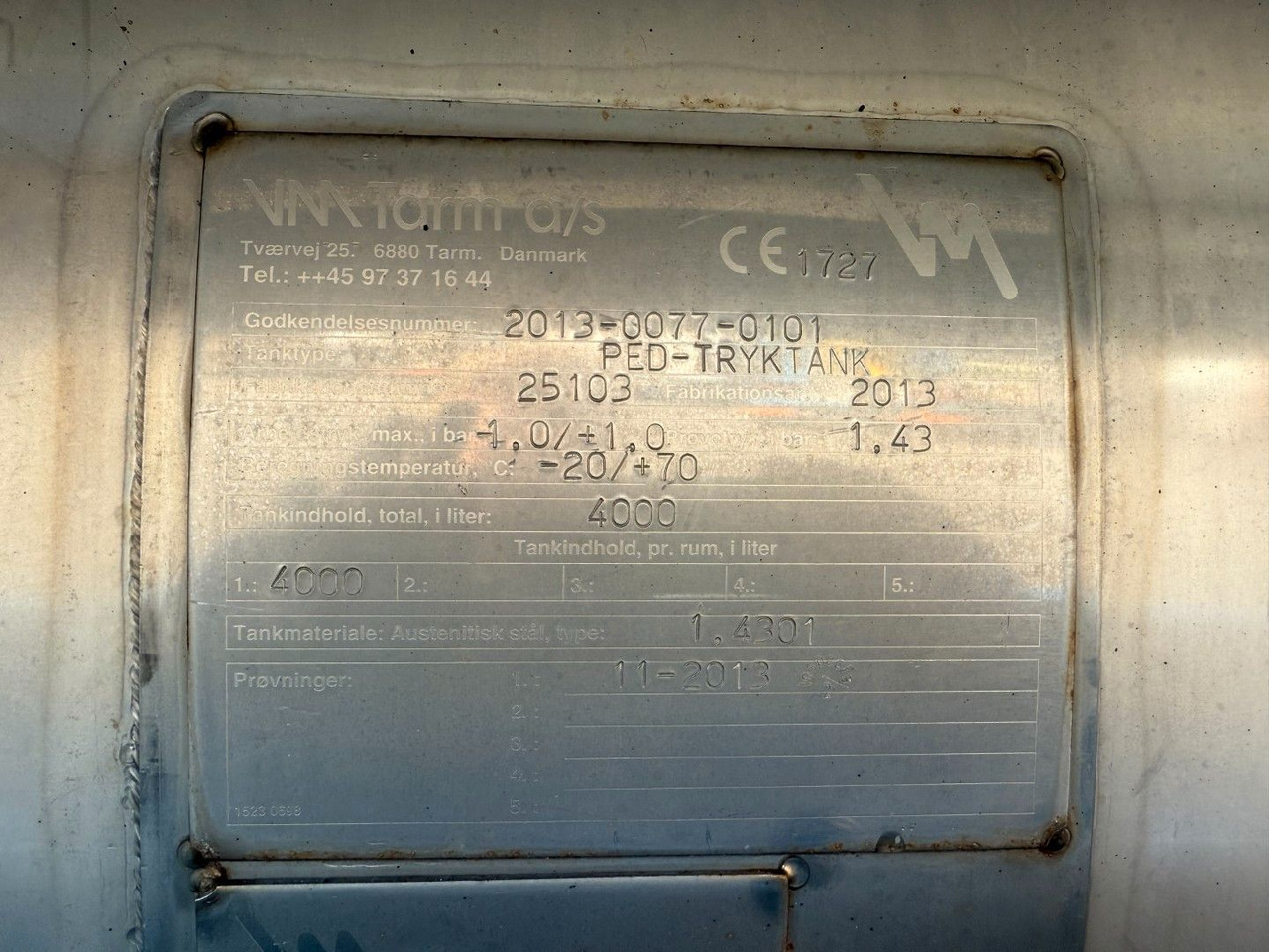 MAN TGM 14.250 VM-Tarm Stainless Steel 5600 l. Kombi - Vacuümwagen: afbeelding 5 MAN TGM 14.250 VM-Tarm Stainless Steel 5600 l. Kombi - Vacuümwagen: afbeelding 5