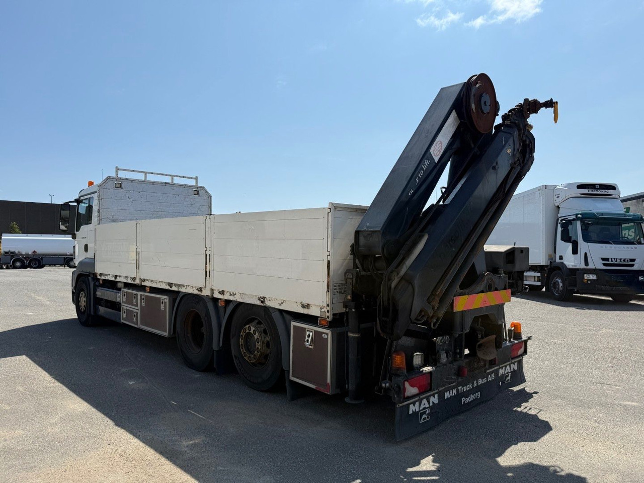MAN TGS 26.400 6x2 HMF 2620 K5 / Engine Damage - Kraanwagen: afbeelding 4 MAN TGS 26.400 6x2 HMF 2620 K5 / Engine Damage - Kraanwagen: afbeelding 4