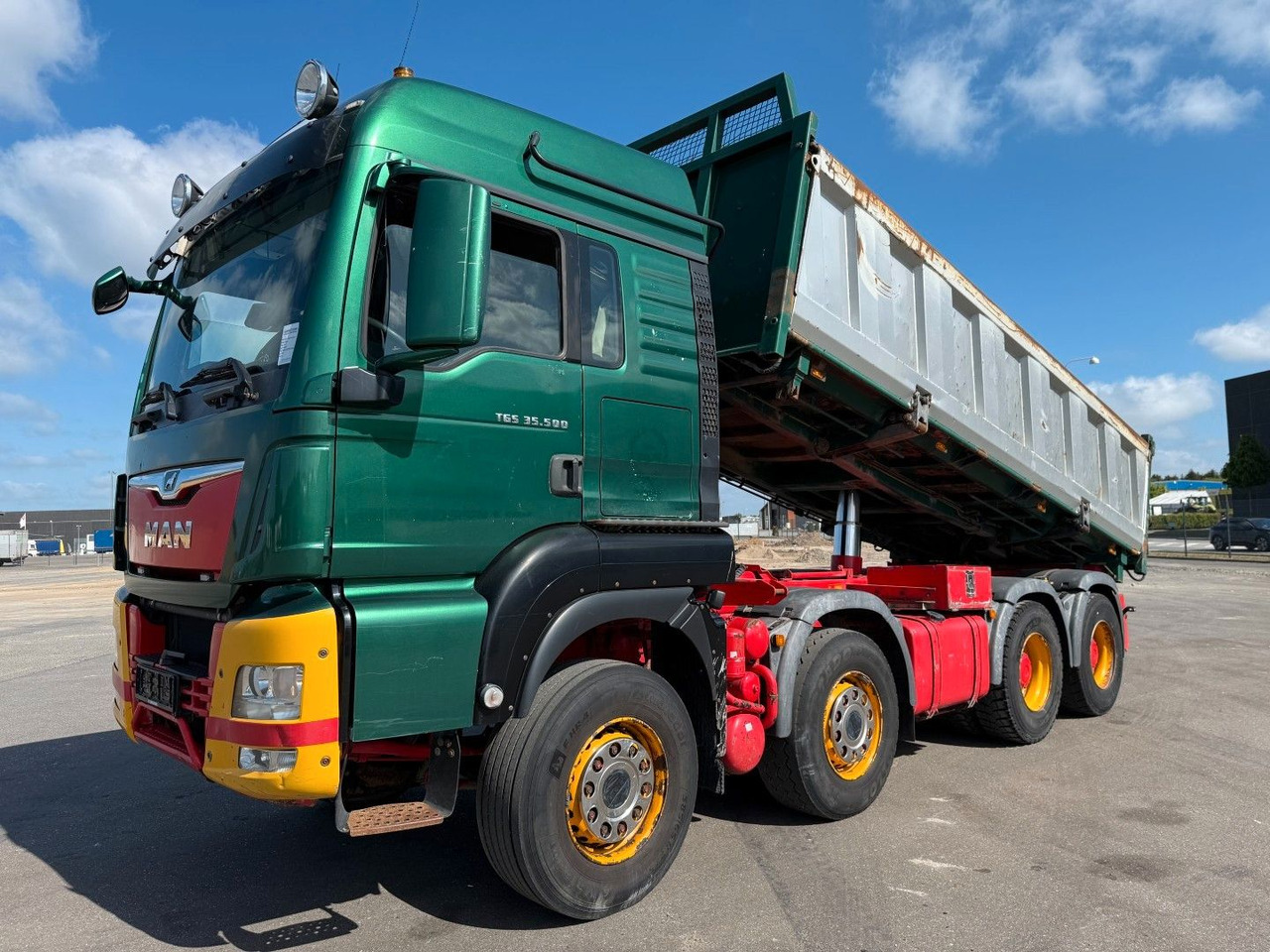 MAN TGS 35.500 8x4 Euro 6 Pendel Steel Tipper MAN TGS 35.500 8x4 Euro 6 Pendel Steel Tipper - Kipper vrachtwagen: afbeelding 1 MAN TGS 35.500 8x4 Euro 6 Pendel Steel Tipper MAN TGS 35.500 8x4 Euro 6 Pendel Steel Tipper - Kipper vrachtwagen: afbeelding 1