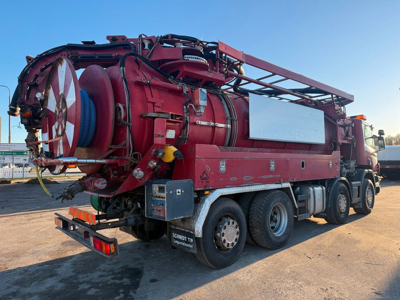 Scania 114/380 8x2*6 Assmann 14 m3 Vacuumtruck - Vacuümwagen: afbeelding 3 Scania 114/380 8x2*6 Assmann 14 m3 Vacuumtruck - Vacuümwagen: afbeelding 3