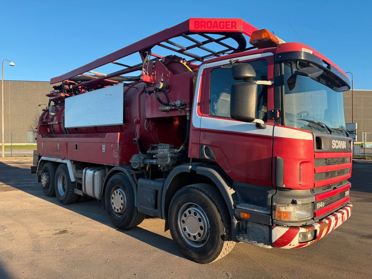 Scania 114/380 8x2*6 Assmann 14 m3 Vacuumtruck - Vacuümwagen: afbeelding 2 Scania 114/380 8x2*6 Assmann 14 m3 Vacuumtruck - Vacuümwagen: afbeelding 2