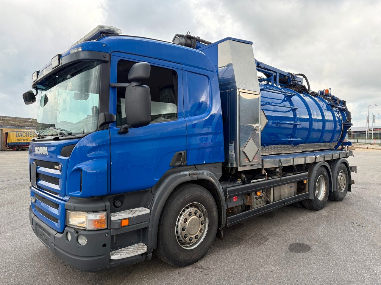 Scania 6x2*4 Eur-Mark PKI 12.1A Stainless Euro 5 - Vacuümwagen: afbeelding 1 Scania 6x2*4 Eur-Mark PKI 12.1A Stainless Euro 5 - Vacuümwagen: afbeelding 1