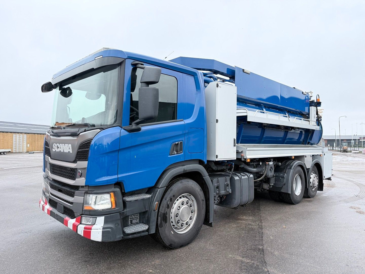 Scania P360 6x2*4 Hvidtved Larsen Flexline 310 - Vacuümwagen: afbeelding 1 Scania P360 6x2*4 Hvidtved Larsen Flexline 310 - Vacuümwagen: afbeelding 1