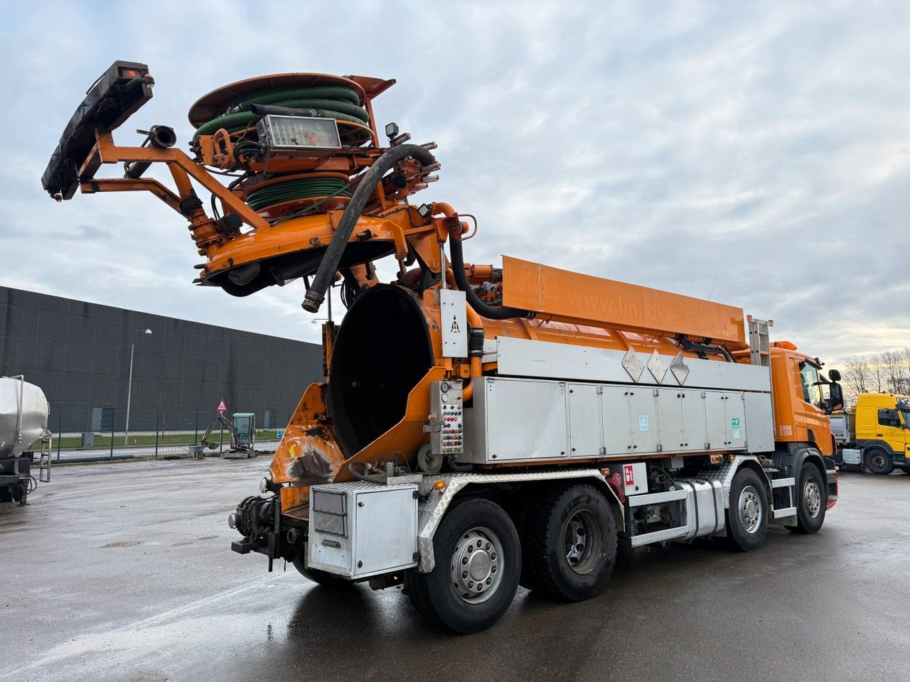 Scania P380 8x2*6 Hvidtved Larsen Flexline 414 - Vacuümwagen: afbeelding 5 Scania P380 8x2*6 Hvidtved Larsen Flexline 414 - Vacuümwagen: afbeelding 5