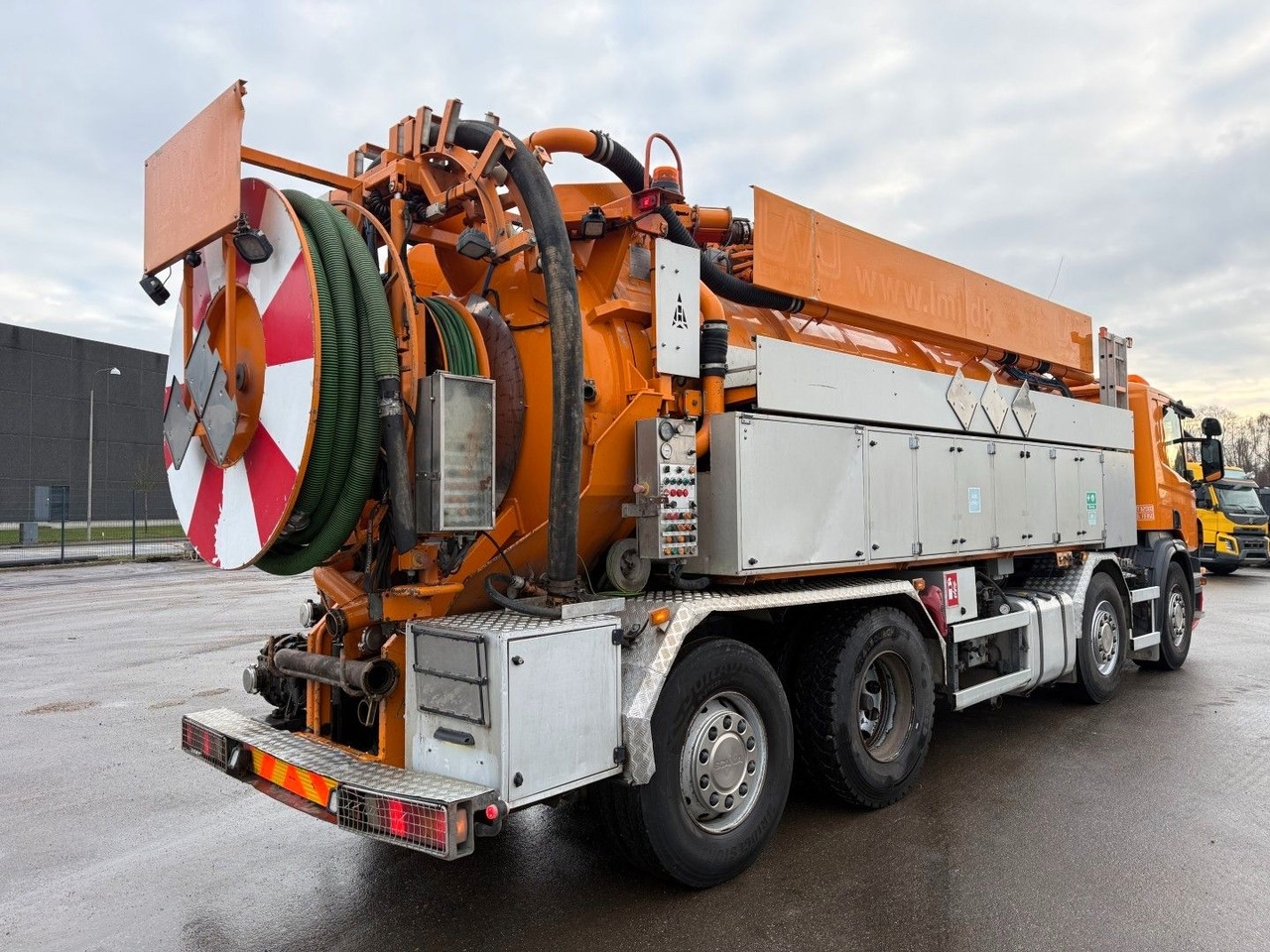 Scania P380 8x2*6 Hvidtved Larsen Flexline 414 - Vacuümwagen: afbeelding 3 Scania P380 8x2*6 Hvidtved Larsen Flexline 414 - Vacuümwagen: afbeelding 3