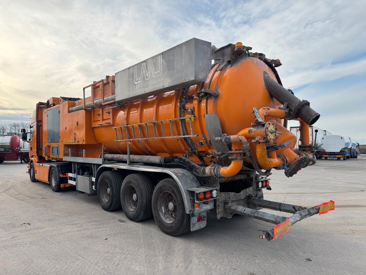 Scania R450 4x2 Euro 6 Disab Centurion LN20 Sauglader - Vacuümwagen: afbeelding 4 Scania R450 4x2 Euro 6 Disab Centurion LN20 Sauglader - Vacuümwagen: afbeelding 4