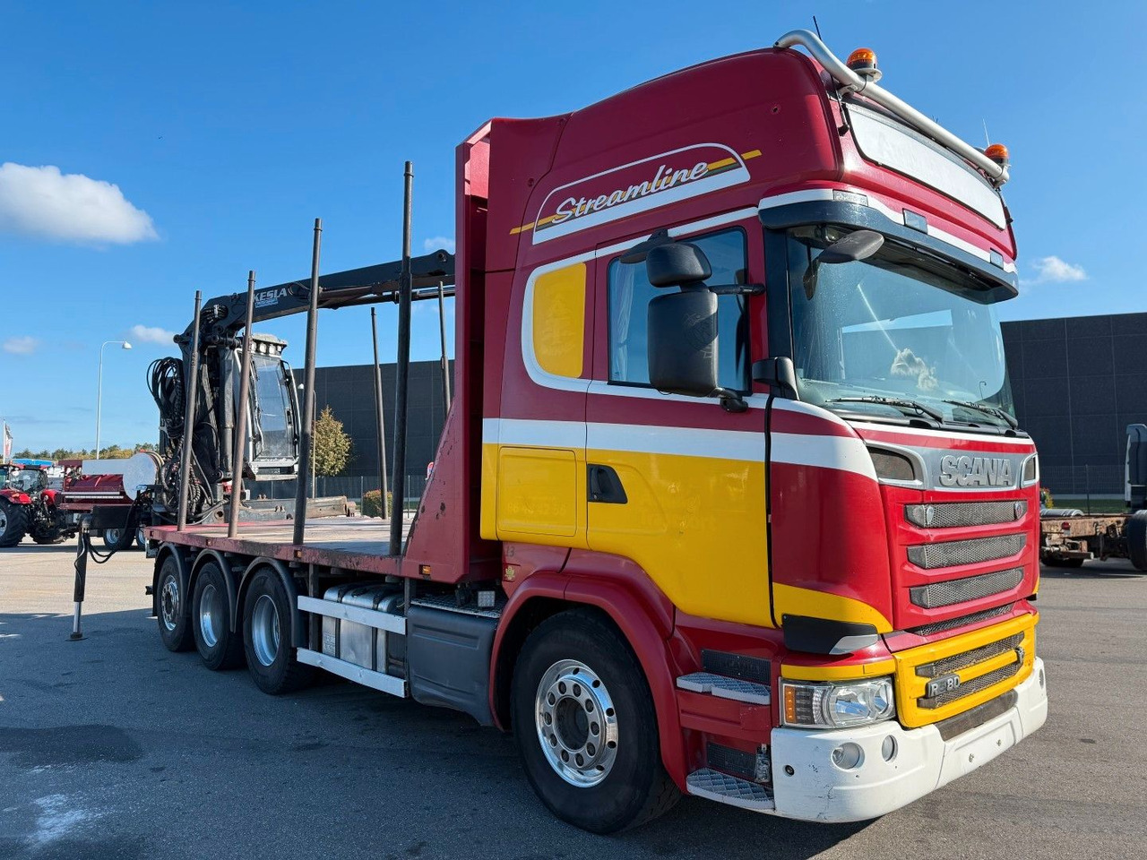 Scania R580 V8 8x4*4 Crane Kesla 21127 / Woodtransport - Kraanwagen: afbeelding 2 Scania R580 V8 8x4*4 Crane Kesla 21127 / Woodtransport - Kraanwagen: afbeelding 2