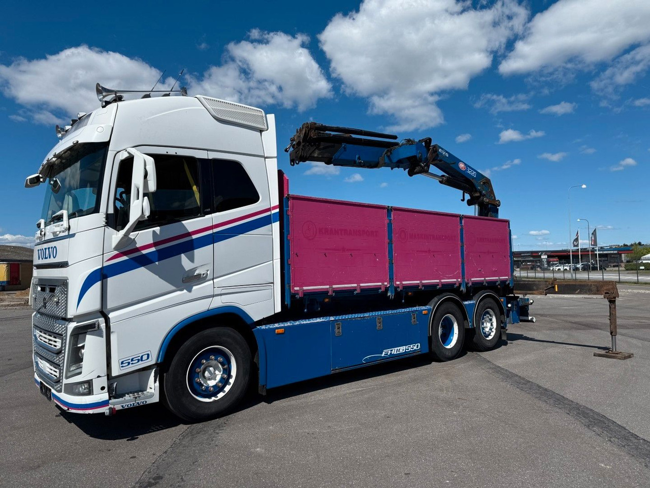 Volvo FH 16.550 6x2*4 / Crane HMF 3220K4 Euro 6 - Kraanwagen: afbeelding 2 Volvo FH 16.550 6x2*4 / Crane HMF 3220K4 Euro 6 - Kraanwagen: afbeelding 2