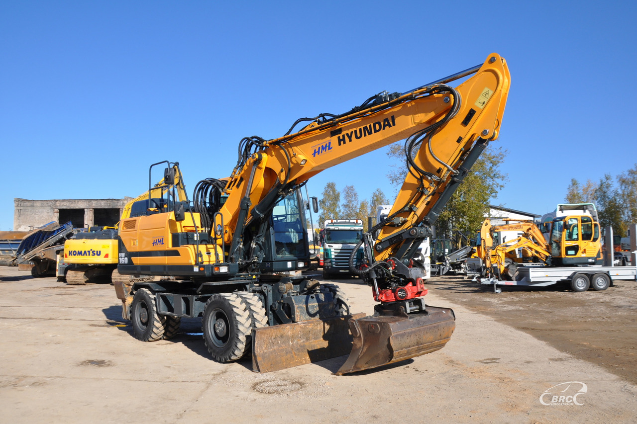 Hyundai HW160 - Mobiele graafmachine: afbeelding 2 Hyundai HW160 - Mobiele graafmachine: afbeelding 2