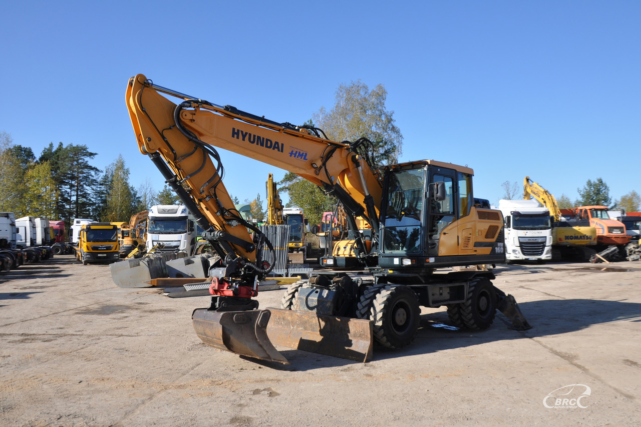 Hyundai HW160 - Mobiele graafmachine: afbeelding 1 Hyundai HW160 - Mobiele graafmachine: afbeelding 1
