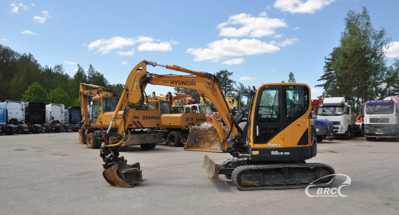 Hyundai R60CR-9A - Minigraafmachine: afbeelding 3 Hyundai R60CR-9A - Minigraafmachine: afbeelding 3