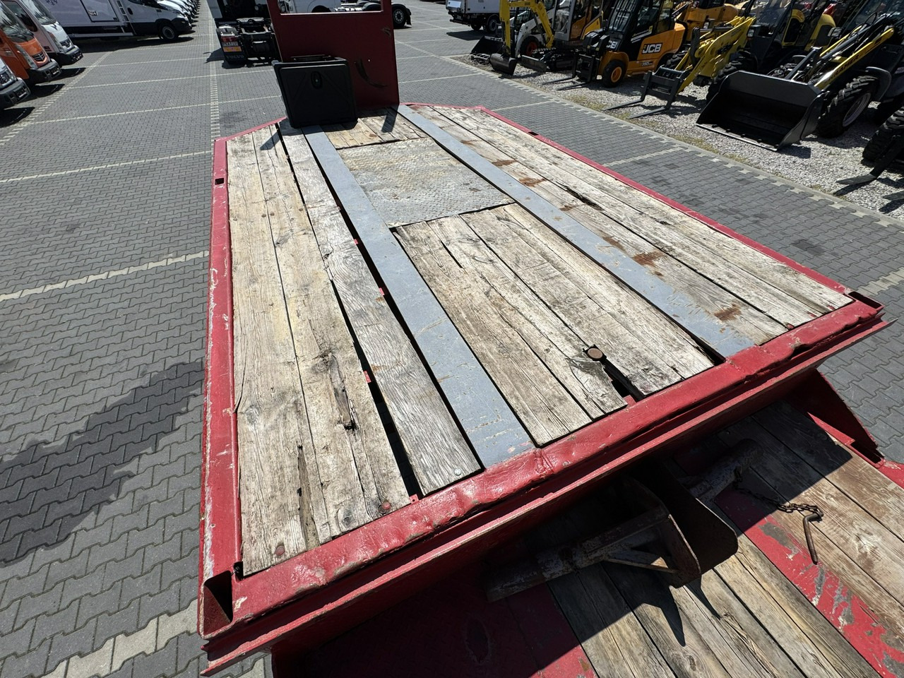 Dieplader oplegger Blumhardt Niskopodwozie SAL 40.24 3-Osie BPW Tylna Skrętna: afbeelding 18 Dieplader oplegger Blumhardt Niskopodwozie SAL 40.24 3-Osie BPW Tylna Skrętna: afbeelding 18