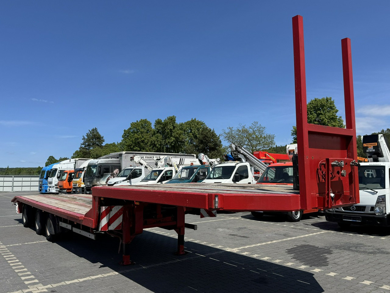 Dieplader oplegger Blumhardt Niskopodwozie SAL 40.24 3-Osie BPW Tylna Skrętna: afbeelding 6 Dieplader oplegger Blumhardt Niskopodwozie SAL 40.24 3-Osie BPW Tylna Skrętna: afbeelding 6