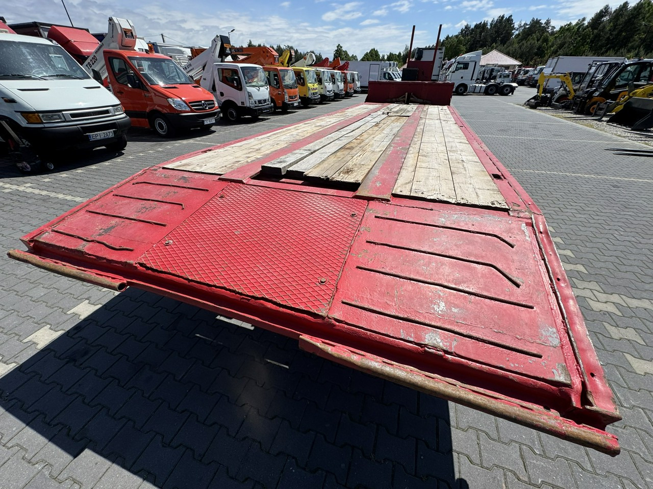 Dieplader oplegger Blumhardt Niskopodwozie SAL 40.24 3-Osie BPW Tylna Skrętna: afbeelding 15 Dieplader oplegger Blumhardt Niskopodwozie SAL 40.24 3-Osie BPW Tylna Skrętna: afbeelding 15