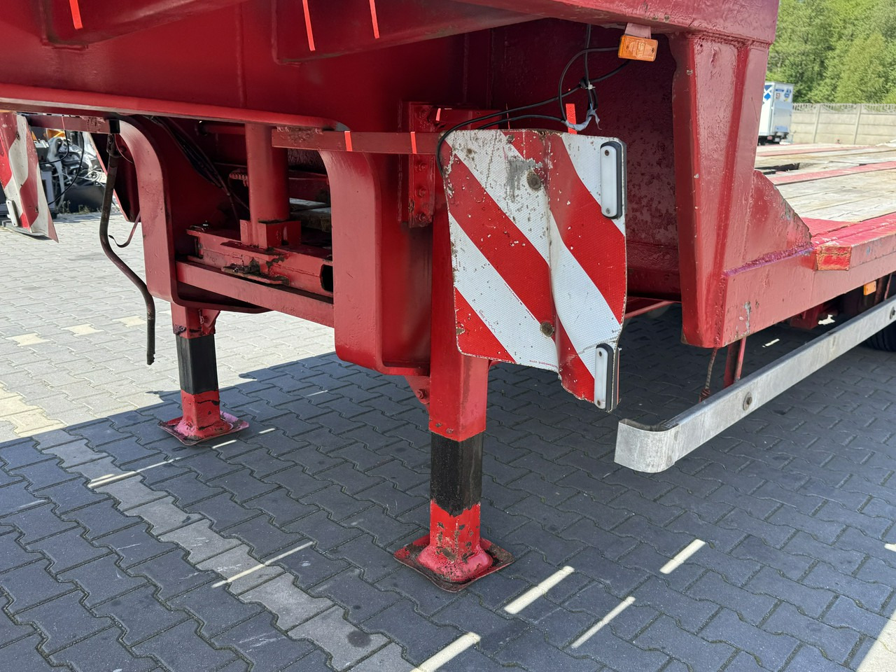 Dieplader oplegger Blumhardt Niskopodwozie SAL 40.24 3-Osie BPW Tylna Skrętna: afbeelding 9 Dieplader oplegger Blumhardt Niskopodwozie SAL 40.24 3-Osie BPW Tylna Skrętna: afbeelding 9