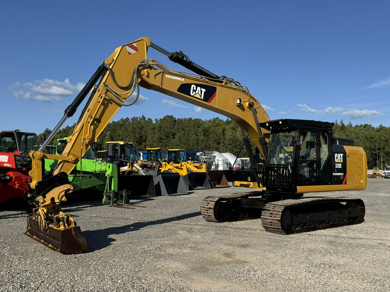 Caterpillar 320 EL Szybkozłącze Łyżka Skarpowa uchylna Waga 22tony - Rupsgraafmachine: afbeelding 1 Caterpillar 320 EL Szybkozłącze Łyżka Skarpowa uchylna Waga 22tony - Rupsgraafmachine: afbeelding 1