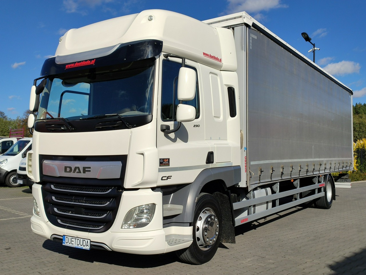 DAF CF 290 E6 Firana Tył Drzwi Dach Podnoszony / Zsuwany Długi 9.30m - Schuifzeilen vrachtwagen: afbeelding 4 DAF CF 290 E6 Firana Tył Drzwi Dach Podnoszony / Zsuwany Długi 9.30m - Schuifzeilen vrachtwagen: afbeelding 4
