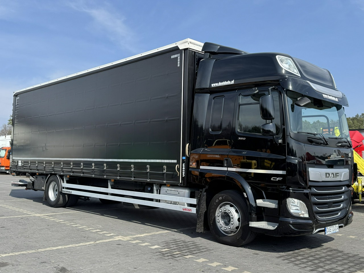 DAF CF 320 E6 Winda Firana Tył Drzwi Dach Zsuwany Długi 9.40m - Schuifzeilen vrachtwagen: afbeelding 1 DAF CF 320 E6 Winda Firana Tył Drzwi Dach Zsuwany Długi 9.40m - Schuifzeilen vrachtwagen: afbeelding 1