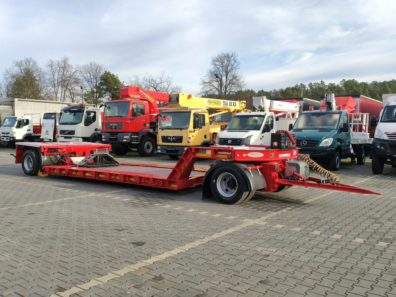 EMTECH 2 osiowa PCN 18 TIEFBETT Zagłębiana Rozciągana Oś Skrętna UNIKAT - Dieplader oplegger: afbeelding 3 EMTECH 2 osiowa PCN 18 TIEFBETT Zagłębiana Rozciągana Oś Skrętna UNIKAT - Dieplader oplegger: afbeelding 3