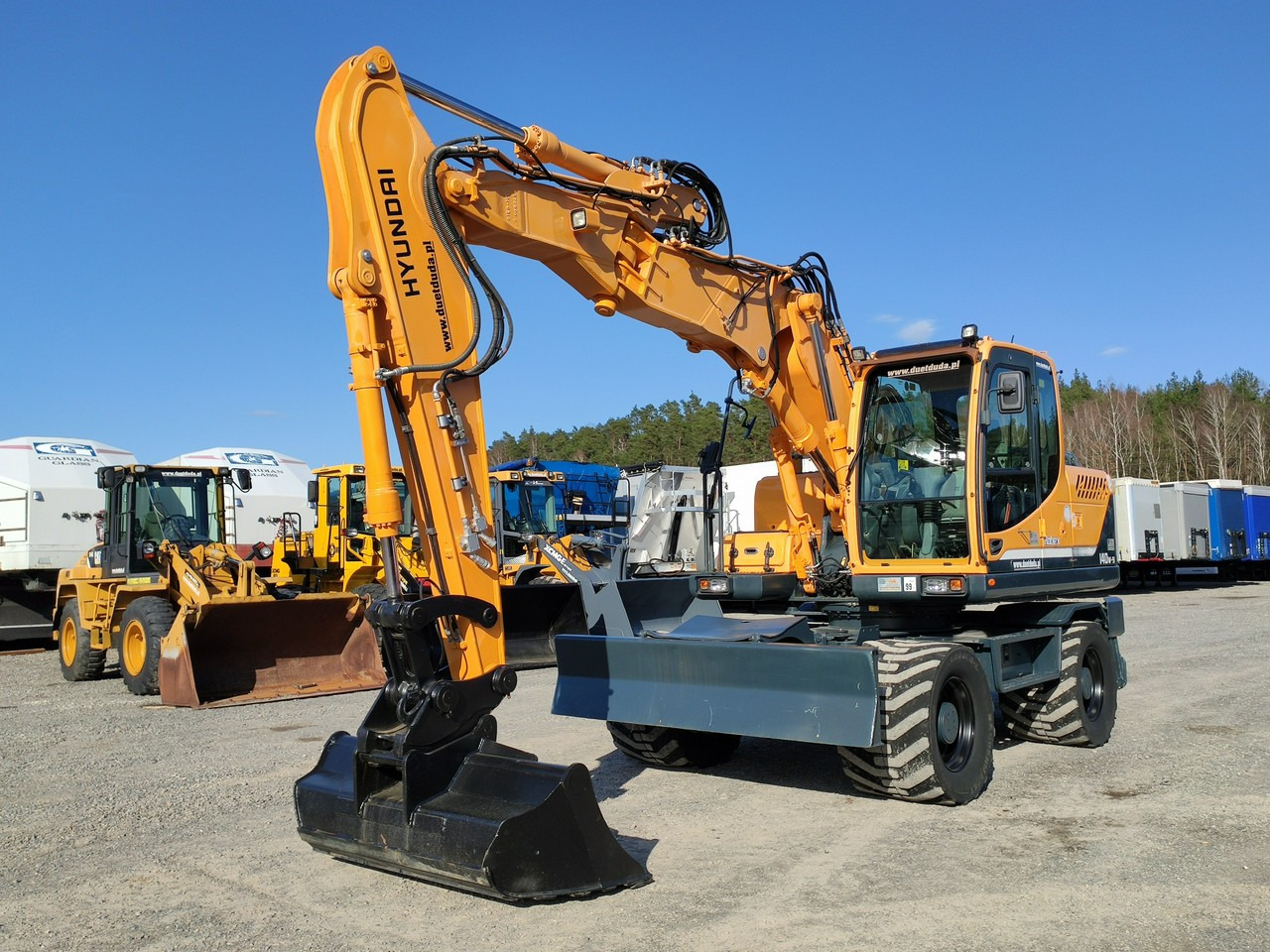 Hyundai 140W-9 Łyżka Skarpowa+Szybko Złącze !!! STAN Bardzo Dobry !!! - Mobiele graafmachine: afbeelding 3 Hyundai 140W-9 Łyżka Skarpowa+Szybko Złącze !!! STAN Bardzo Dobry !!! - Mobiele graafmachine: afbeelding 3