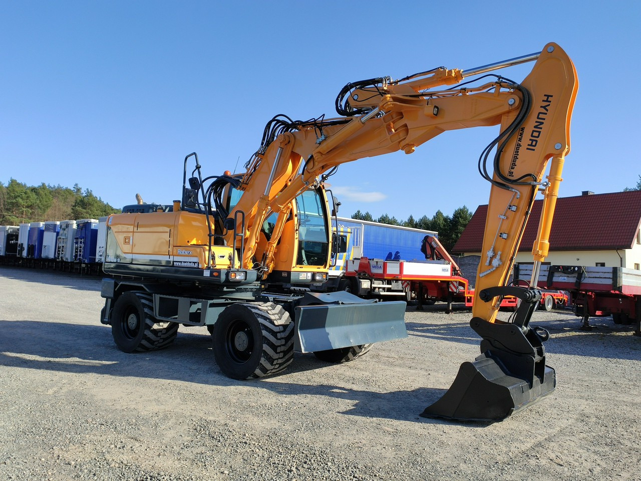 Hyundai 140W-9 Łyżka Skarpowa+Szybko Złącze !!! STAN Bardzo Dobry !!! - Mobiele graafmachine: afbeelding 2 Hyundai 140W-9 Łyżka Skarpowa+Szybko Złącze !!! STAN Bardzo Dobry !!! - Mobiele graafmachine: afbeelding 2