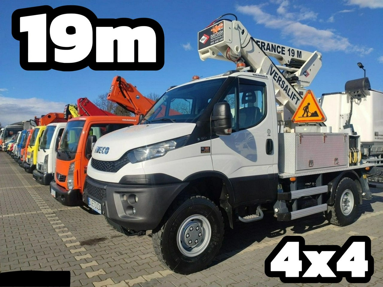 Iveco Daily 55S17W 4x4 Zwyżka 19m Versalift Lat 55 TB Time France - Vrachtwagen hoogwerker: afbeelding 1 Iveco Daily 55S17W 4x4 Zwyżka 19m Versalift Lat 55 TB Time France - Vrachtwagen hoogwerker: afbeelding 1