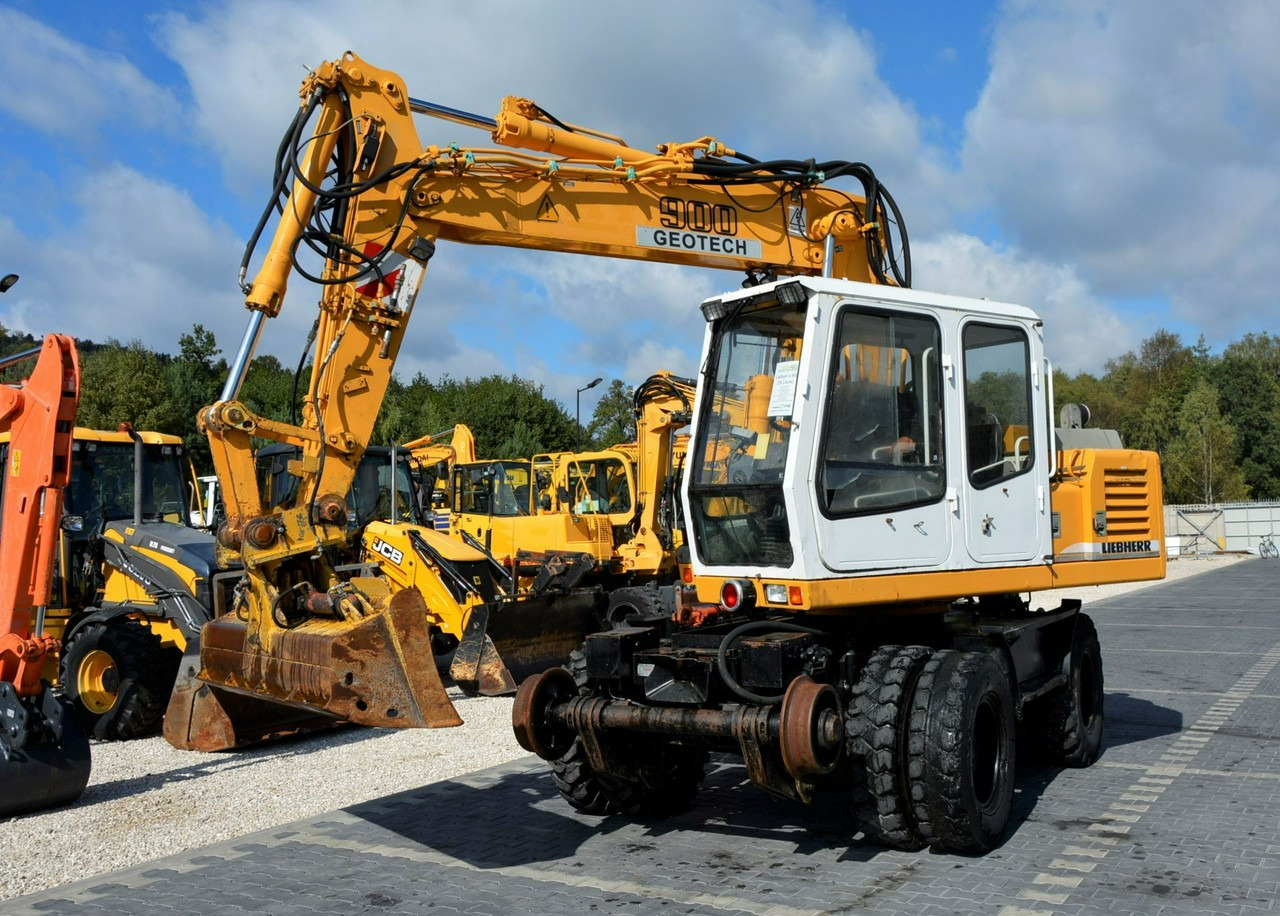Liebherr A 900 ZW Litronic Koparka + Kolej - Mobiele graafmachine: afbeelding 2 Liebherr A 900 ZW Litronic Koparka + Kolej - Mobiele graafmachine: afbeelding 2