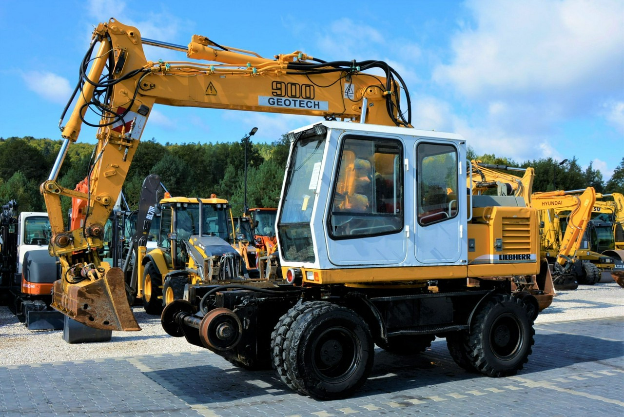 Liebherr A 900 ZW Litronic Koparka + Kolej - Mobiele graafmachine: afbeelding 1 Liebherr A 900 ZW Litronic Koparka + Kolej - Mobiele graafmachine: afbeelding 1