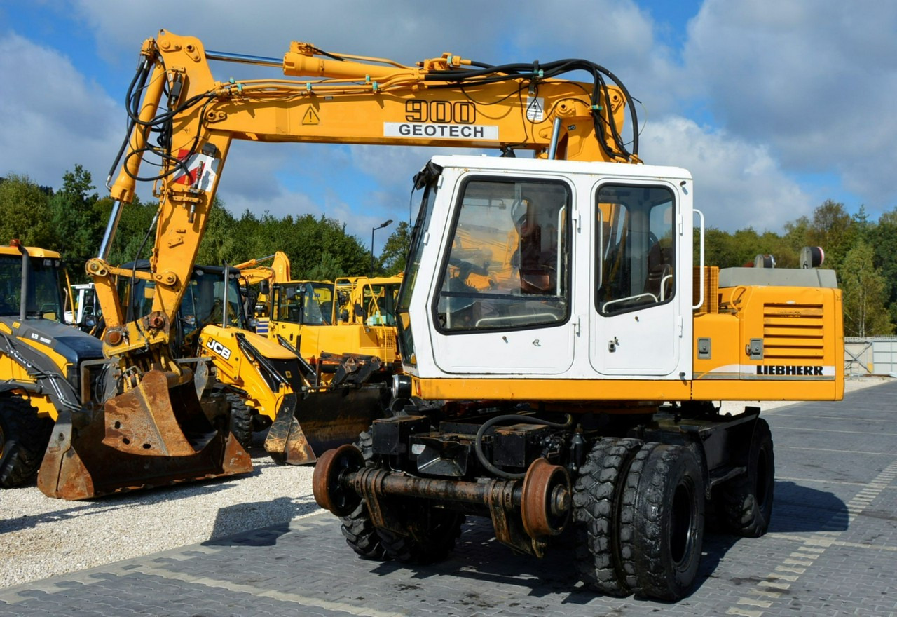 Liebherr A 900 ZW Litronic Koparka + Kolej - Mobiele graafmachine: afbeelding 3 Liebherr A 900 ZW Litronic Koparka + Kolej - Mobiele graafmachine: afbeelding 3