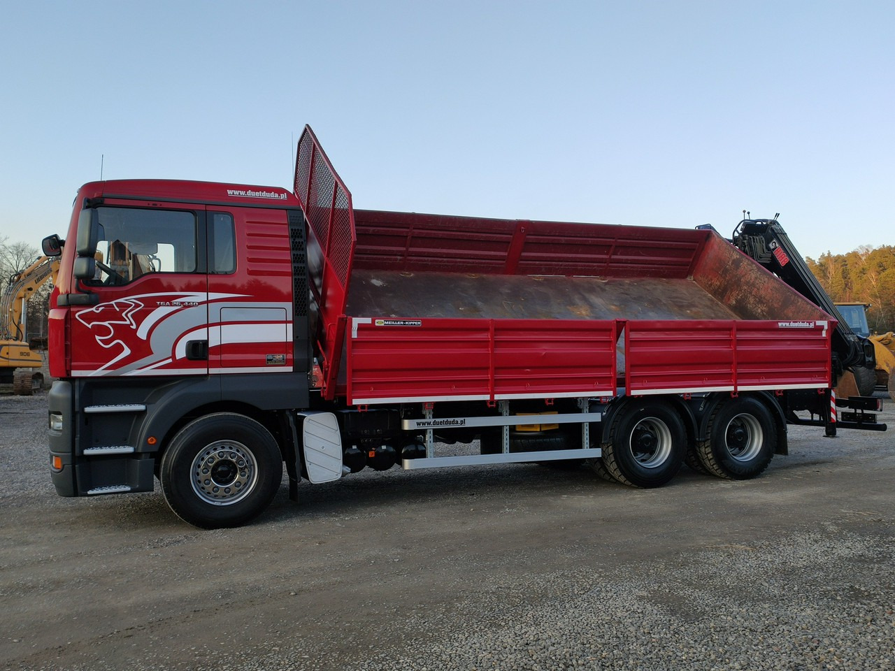 MAN Man 26.440 6x4 HDS HIAB 166 B-3 DUO Wywrotka Meiller 2-stronna - Kipper vrachtwagen, Kraanwagen: afbeelding 2 MAN Man 26.440 6x4 HDS HIAB 166 B-3 DUO Wywrotka Meiller 2-stronna - Kipper vrachtwagen, Kraanwagen: afbeelding 2