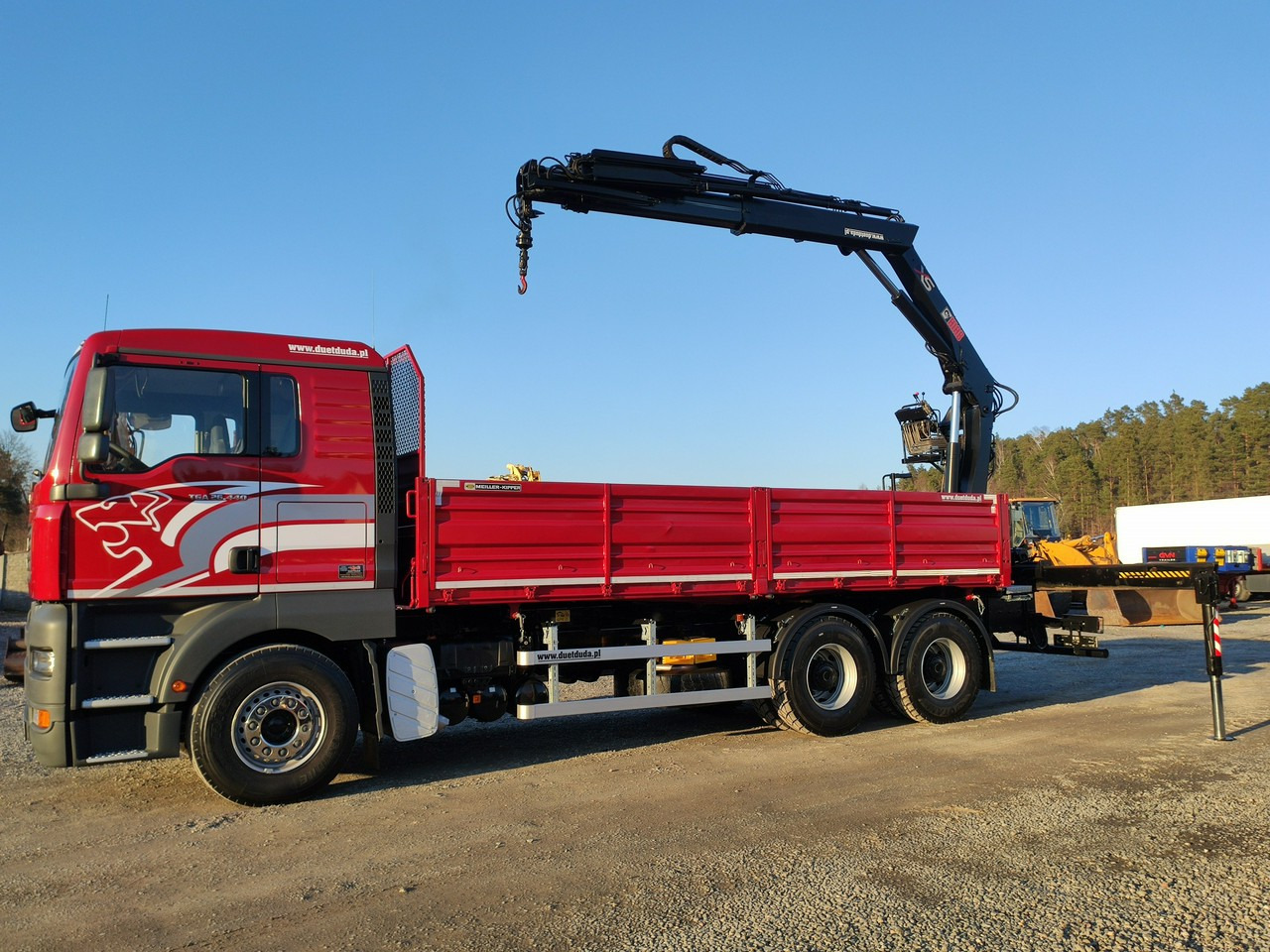 MAN Man 26.440 6x4 HDS HIAB 166 B-3 DUO Wywrotka Meiller 2-stronna - Kipper vrachtwagen, Kraanwagen: afbeelding 5 MAN Man 26.440 6x4 HDS HIAB 166 B-3 DUO Wywrotka Meiller 2-stronna - Kipper vrachtwagen, Kraanwagen: afbeelding 5