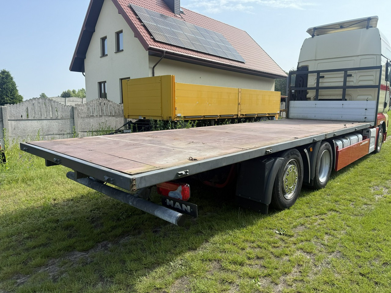 MAN TGL 12.250 Sama Zabudowa Platforma Skrzynia 7,4m / 18 Palet - Open laadbak: afbeelding 1 MAN TGL 12.250 Sama Zabudowa Platforma Skrzynia 7,4m / 18 Palet - Open laadbak: afbeelding 1