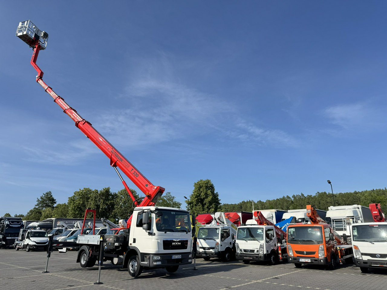 MAN TGL 7.150 Zwyżka Ruthmann T330 33-Metry DMC 7500KG 21m w Bok - Vrachtwagen hoogwerker: afbeelding 5 MAN TGL 7.150 Zwyżka Ruthmann T330 33-Metry DMC 7500KG 21m w Bok - Vrachtwagen hoogwerker: afbeelding 5
