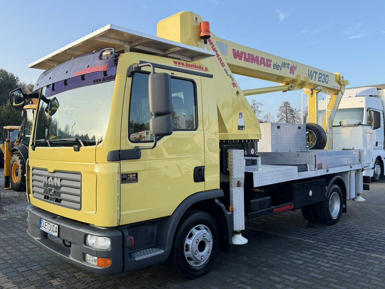 MAN TGL 8.210 Zwyżka WUMAG WT 230 23m w bok 18m podnośnik - Vrachtwagen hoogwerker: afbeelding 4 MAN TGL 8.210 Zwyżka WUMAG WT 230 23m w bok 18m podnośnik - Vrachtwagen hoogwerker: afbeelding 4