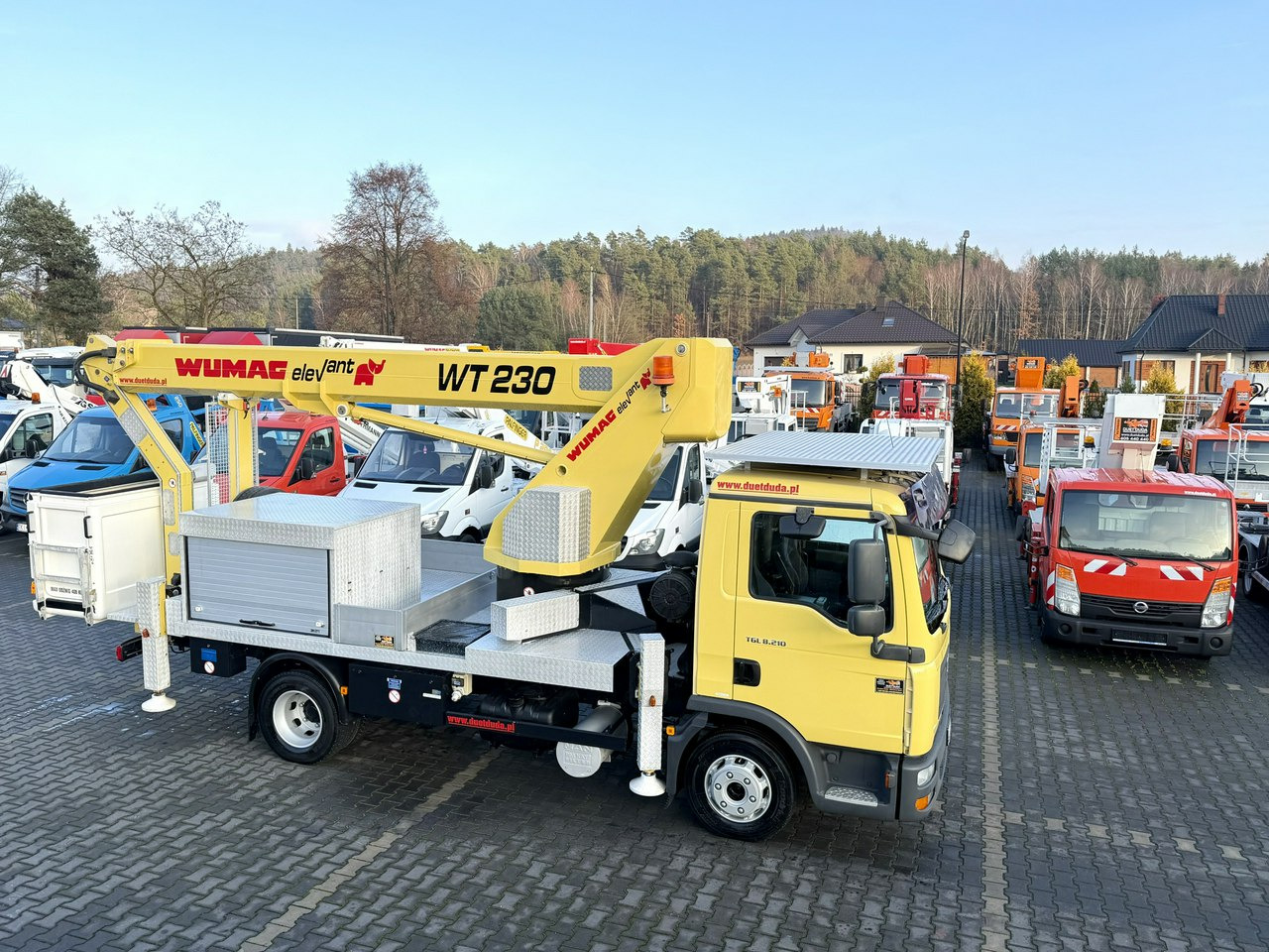 MAN TGL 8.210 Zwyżka WUMAG WT 230 23m w bok 18m podnośnik - Vrachtwagen hoogwerker: afbeelding 1 MAN TGL 8.210 Zwyżka WUMAG WT 230 23m w bok 18m podnośnik - Vrachtwagen hoogwerker: afbeelding 1