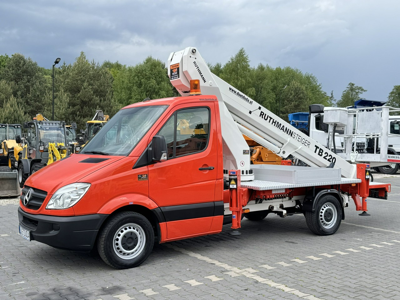 Mercedes Sprinter - Vrachtwagen hoogwerker: afbeelding 3 Mercedes Sprinter - Vrachtwagen hoogwerker: afbeelding 3
