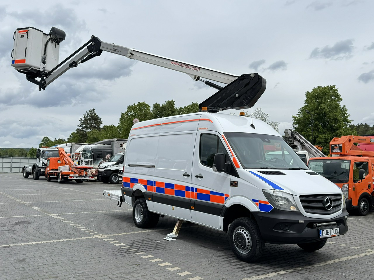 Mercedes Sprinter Zwyżka Podnośnik Koszowy KLUBB K42P UDT WUMAG GSR - Vrachtwagen hoogwerker: afbeelding 3 Mercedes Sprinter Zwyżka Podnośnik Koszowy KLUBB K42P UDT WUMAG GSR - Vrachtwagen hoogwerker: afbeelding 3