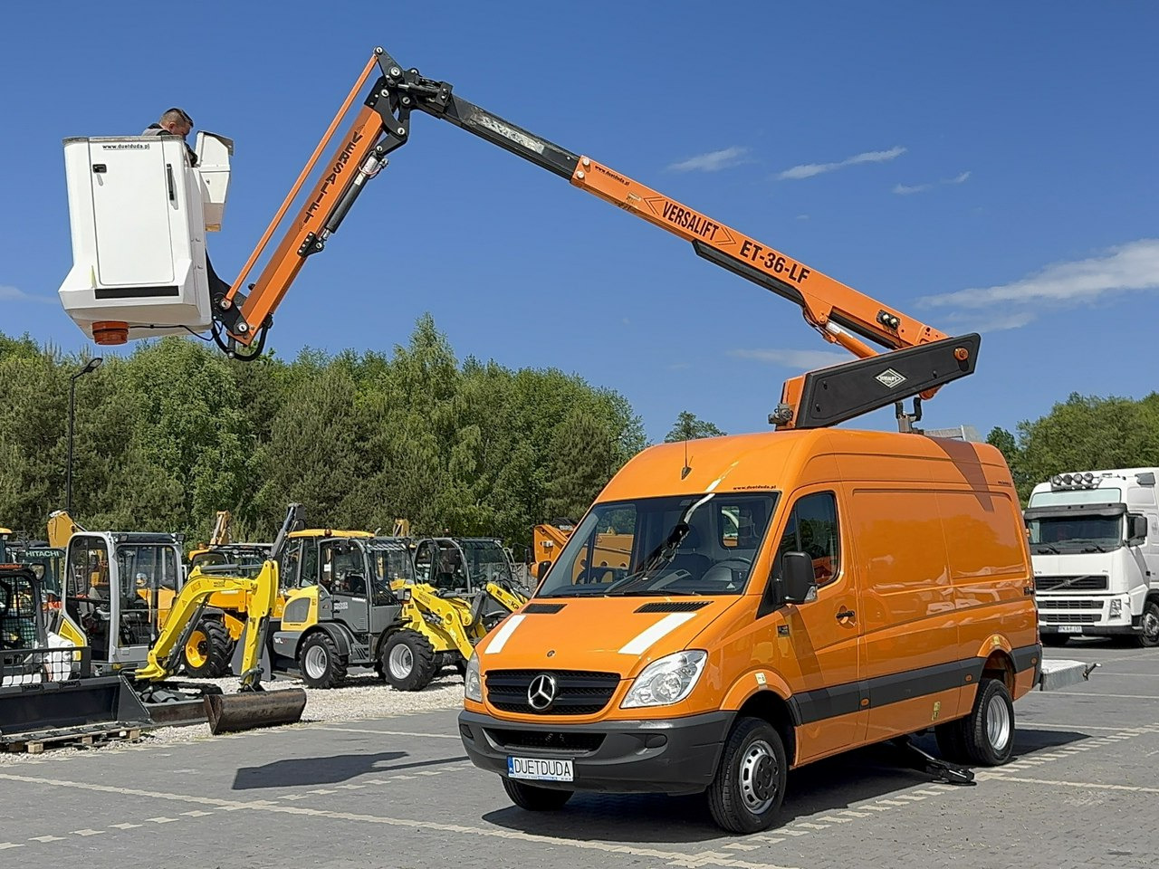 Mercedes Sprinter Zwyżka Podnośnik Koszowy VERSALIFT KLUBB ET-36-LF UDT - Vrachtwagen hoogwerker: afbeelding 4 Mercedes Sprinter Zwyżka Podnośnik Koszowy VERSALIFT KLUBB ET-36-LF UDT - Vrachtwagen hoogwerker: afbeelding 4