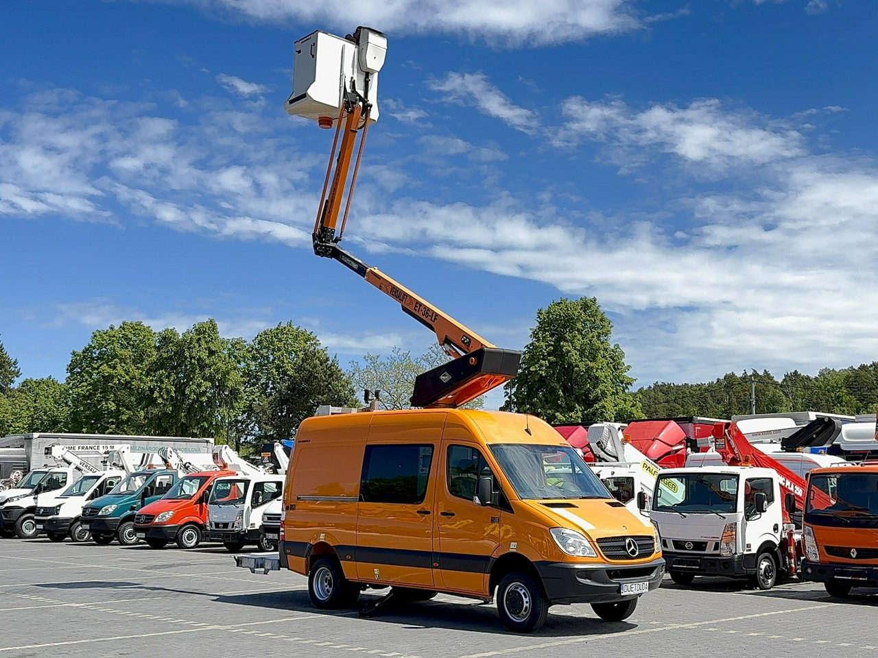 Mercedes Sprinter Zwyżka Podnośnik Koszowy VERSALIFT KLUBB ET-36-LF UDT - Vrachtwagen hoogwerker: afbeelding 1 Mercedes Sprinter Zwyżka Podnośnik Koszowy VERSALIFT KLUBB ET-36-LF UDT - Vrachtwagen hoogwerker: afbeelding 1