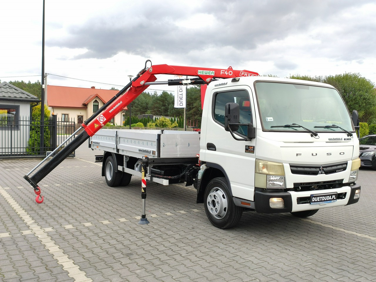 Mitsubishi Canter Fuso 7C15 3.0/150KM HDS FASSI F40 UNIKAT Super Stan !!! - Vrachtwagen met open laadbak, Kraanwagen: afbeelding 1 Mitsubishi Canter Fuso 7C15 3.0/150KM HDS FASSI F40 UNIKAT Super Stan !!! - Vrachtwagen met open laadbak, Kraanwagen: afbeelding 1