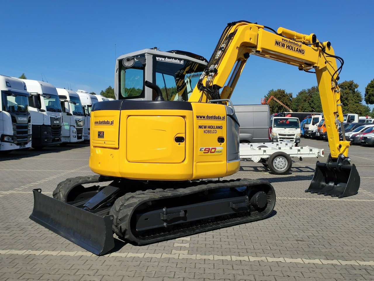 New Holland E90B SR -2 Gąsienicowa 10ton - Minigraafmachine: afbeelding 4 New Holland E90B SR -2 Gąsienicowa 10ton - Minigraafmachine: afbeelding 4