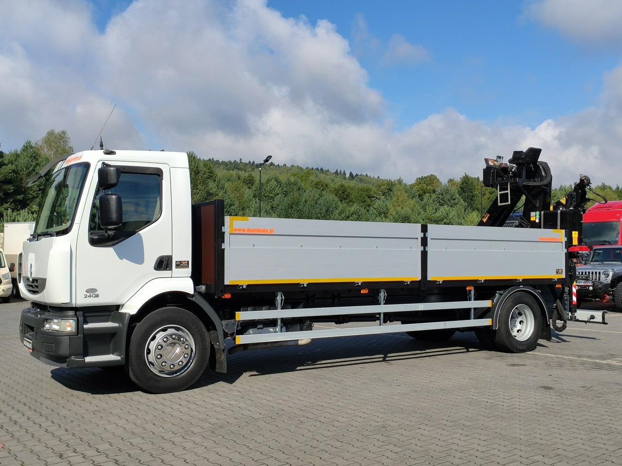 Renault Midlum 180.240DXI + HDS HYVA HB170E2 Udzwig 3.6Tony - Vrachtwagen met open laadbak, Kraanwagen: afbeelding 3 Renault Midlum 180.240DXI + HDS HYVA HB170E2 Udzwig 3.6Tony - Vrachtwagen met open laadbak, Kraanwagen: afbeelding 3