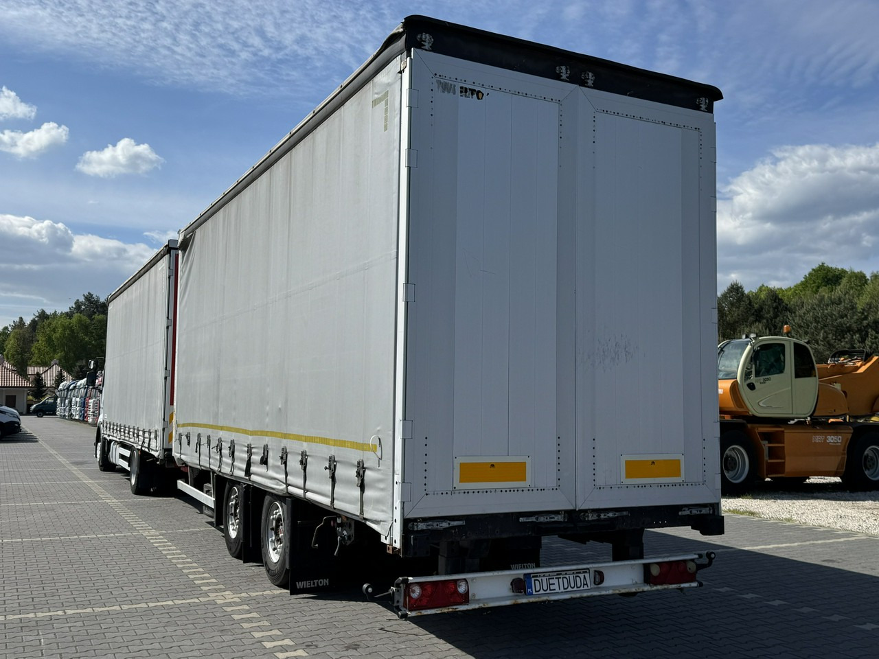 Schuifzeilen vrachtwagen Renault Premium 380 DXi Euro 5 Firana 19 Palet Dach Zsuwany 18ton DMC: afbeelding 25