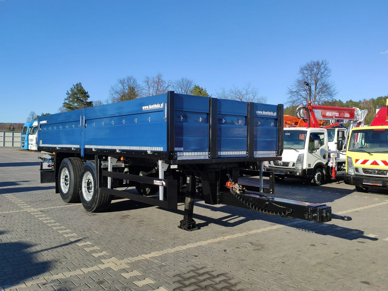 Schmitz Cargobull Ciężarowa 2-osiowa na poduszkach Tandem Stan Unikat !!! - Open/ Plateau aanhangwagen: afbeelding 4 Schmitz Cargobull Ciężarowa 2-osiowa na poduszkach Tandem Stan Unikat !!! - Open/ Plateau aanhangwagen: afbeelding 4