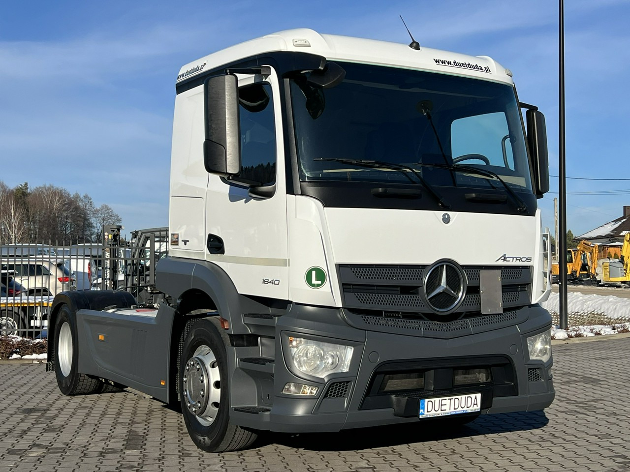 Mercedes ACTROS 1840 Euro 6 ADR HYDRAULIKA Niska Kabina Standard !!! - Trekker: afbeelding 3 Mercedes ACTROS 1840 Euro 6 ADR HYDRAULIKA Niska Kabina Standard !!! - Trekker: afbeelding 3