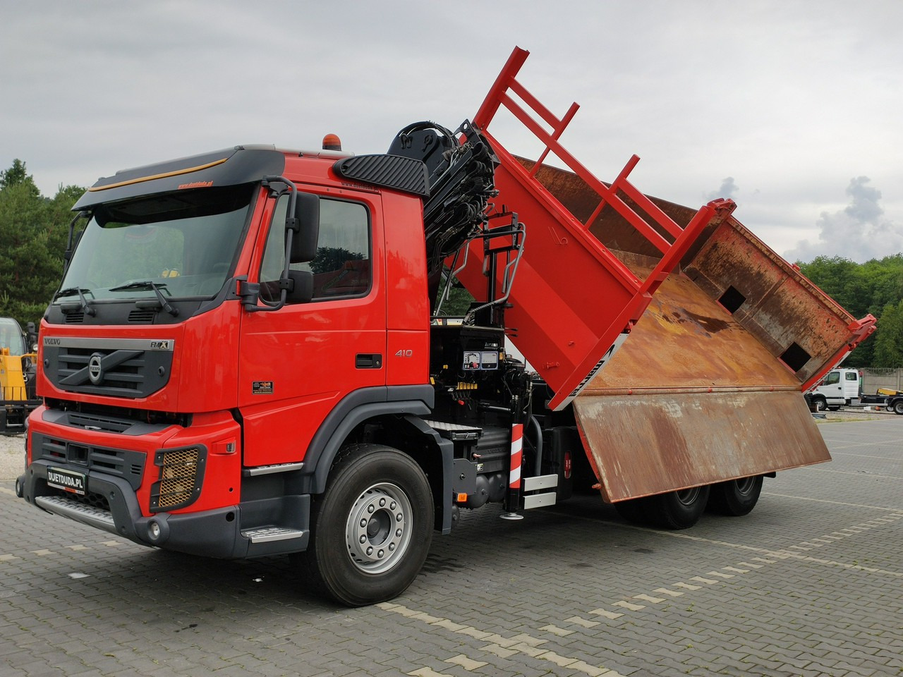 Volvo FMX 410 6x4 13L HDS Radiowy Hydroburta - Kipper vrachtwagen, Kraanwagen: afbeelding 5 Volvo FMX 410 6x4 13L HDS Radiowy Hydroburta - Kipper vrachtwagen, Kraanwagen: afbeelding 5