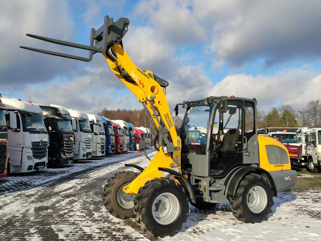 Wacker Neuson WL 44 Łyżka krokodyl+widły Super Stan !!! - Wiellader: afbeelding 1 Wacker Neuson WL 44 Łyżka krokodyl+widły Super Stan !!! - Wiellader: afbeelding 1