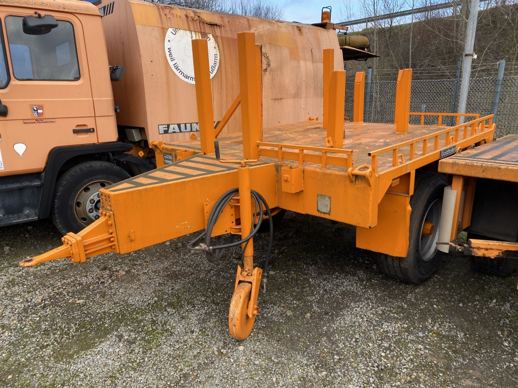 Eggers ZX 9E / für Ballastgewichte - Open/ Plateau aanhangwagen: afbeelding 2 Eggers ZX 9E / für Ballastgewichte - Open/ Plateau aanhangwagen: afbeelding 2