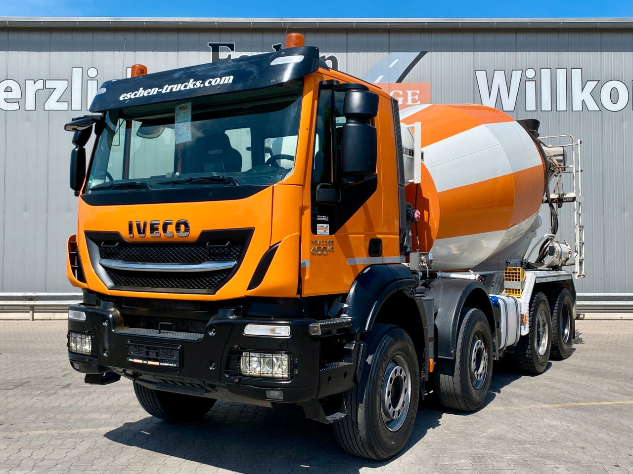 Iveco Trakker AD 340 TB 400/8x4 | 9m³ Liebherr*Navi*AC - Betonmixer: afbeelding 1 Iveco Trakker AD 340 TB 400/8x4 | 9m³ Liebherr*Navi*AC - Betonmixer: afbeelding 1